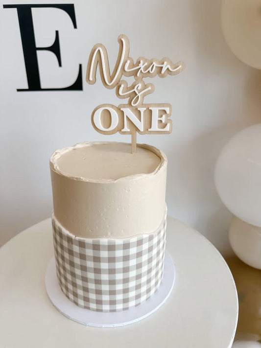 Custom Cake Topper