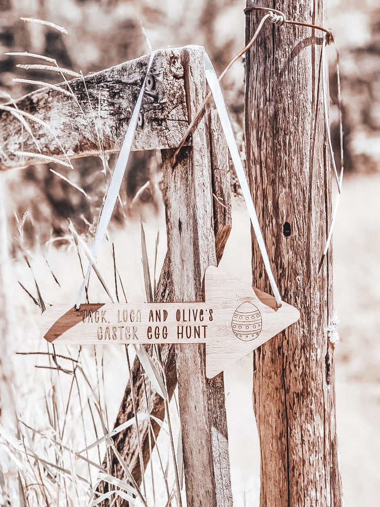 Easter Egg Hunt Sign